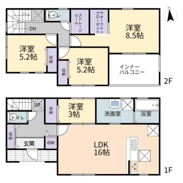 美濃加茂市島町２丁目の新築一戸建