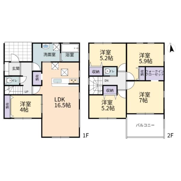 岐阜市第5高田　2号棟