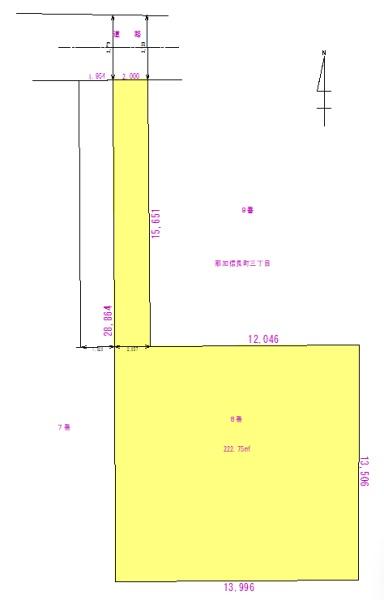 那加信長町3丁目　土地