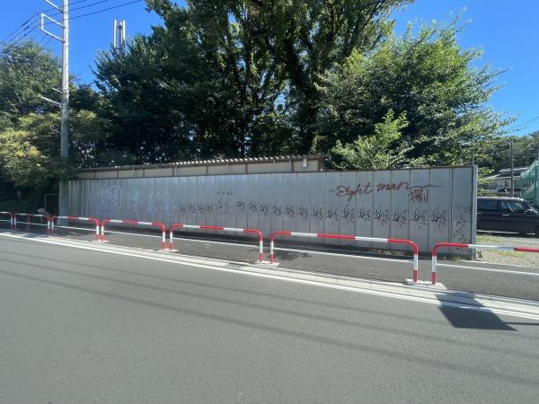 新座市野火止4丁目　倉庫付売地