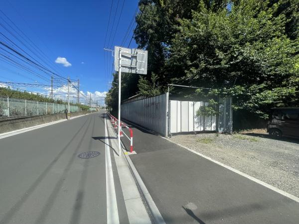 新座市野火止4丁目　倉庫付売地