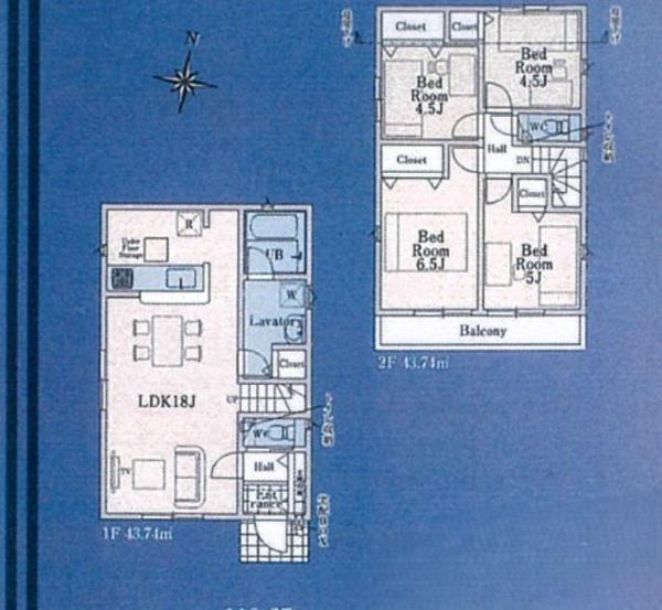 新座市畑中２丁目の新築一戸建