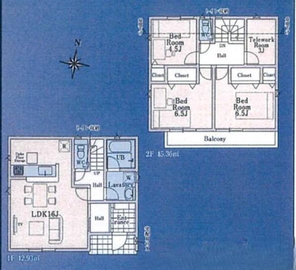 新座市畑中２丁目の新築一戸建