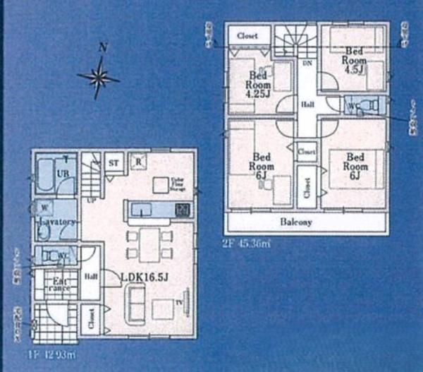 新座市畑中２丁目の新築一戸建