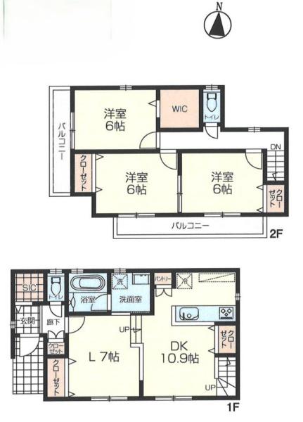 和光市新倉２丁目の新築一戸建