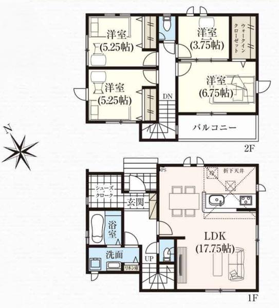 朝霞市根岸台２丁目の新築一戸建