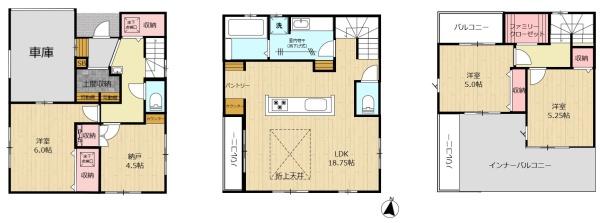 新座市栄4丁目　新築戸建