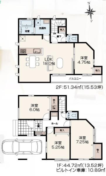 和光市下新倉５丁目の新築一戸建