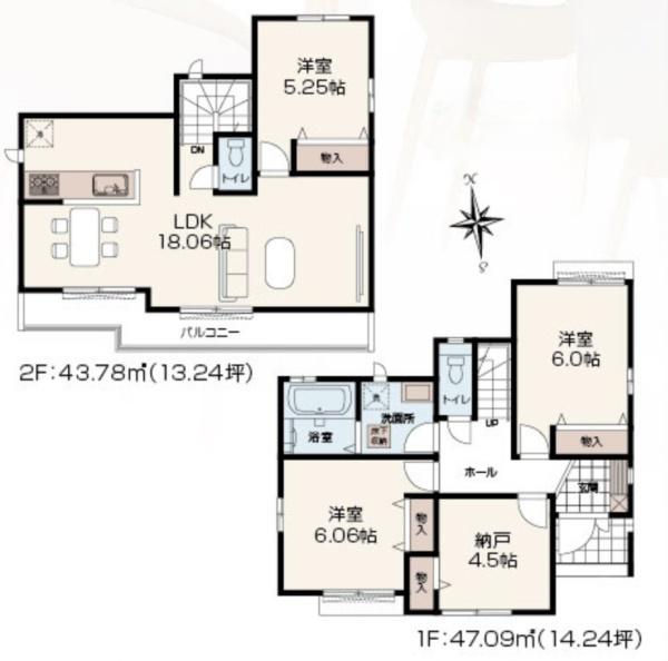 和光市下新倉５丁目の新築一戸建