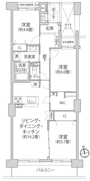 アーベイン志木朝霞台ウエルステージ　4階部分