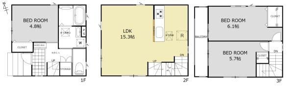 富士見市鶴馬３丁目の新築一戸建