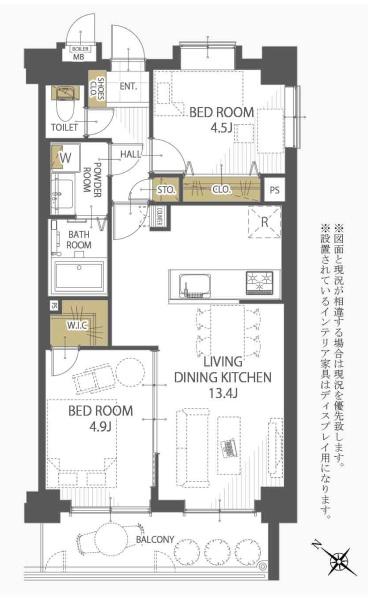 レーベンハイム和光ヒルズ　3階部分