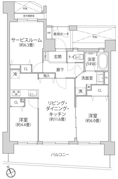 ライオンズガーデン朝霞