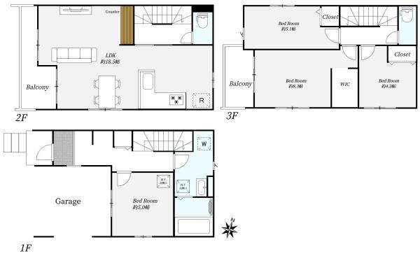 和光市新倉2丁目戸建