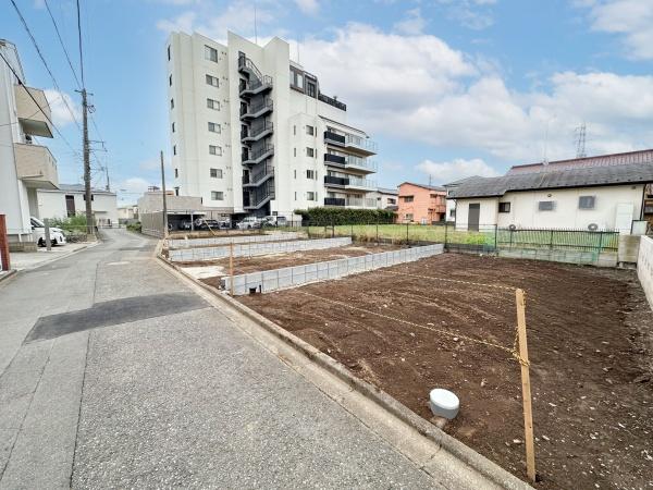 朝霞市仲町1丁目の土地(現地土地写真)