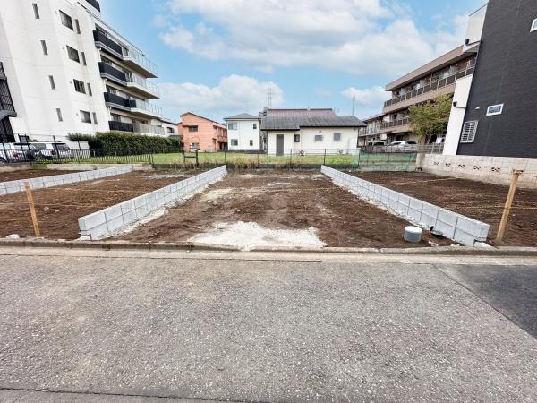 朝霞市仲町1丁目の土地(現地土地写真)