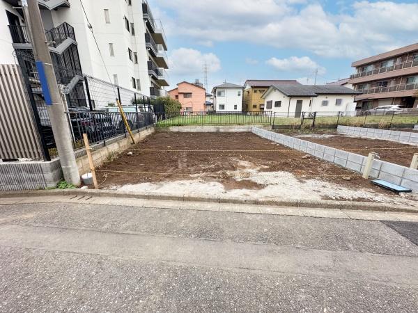 朝霞市仲町1丁目の土地(現地土地写真)