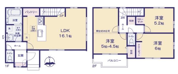 練馬区大泉学園町３丁目の新築一戸建