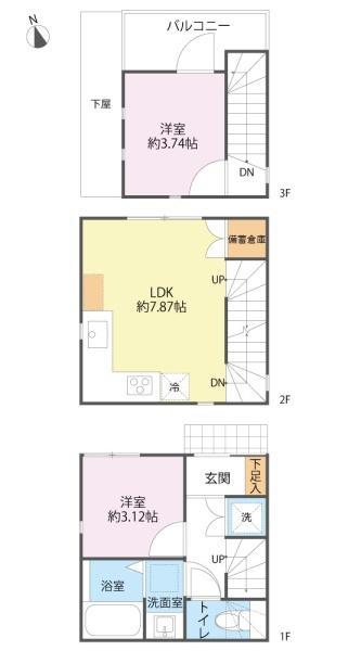 目黒区上目黒４丁目の新築一戸建