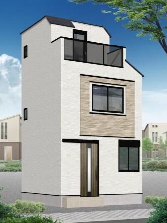 目黒区上目黒４丁目の新築一戸建