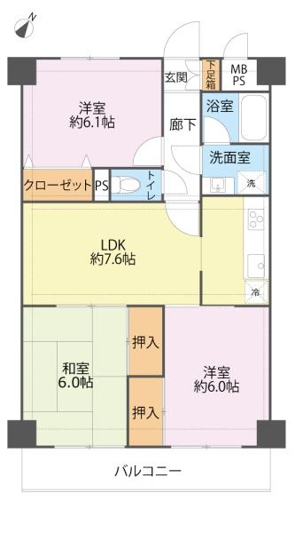ラブリハイツ吉野町第２