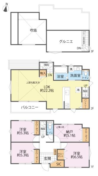 横浜市鶴見区梶山２丁目の中古一戸建て