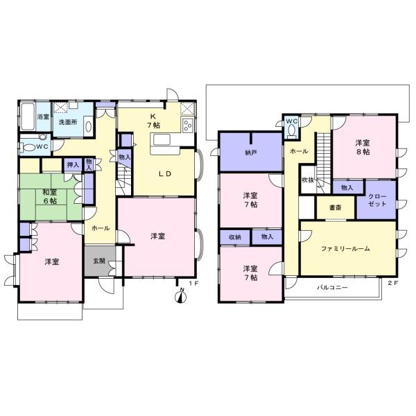 知多郡阿久比町大字福住字高根台の中古一戸建