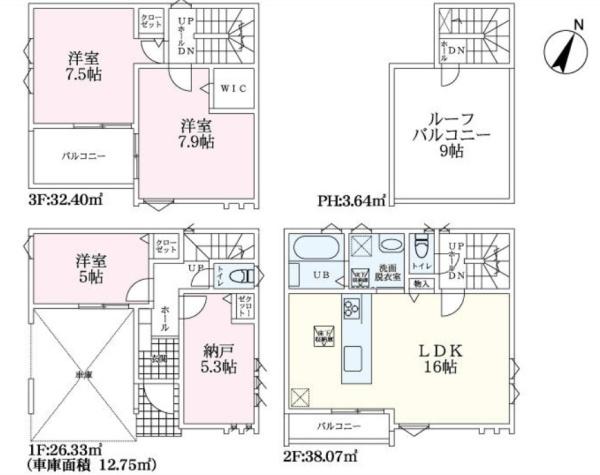 川口市朝日四第3期　全6棟　3号棟