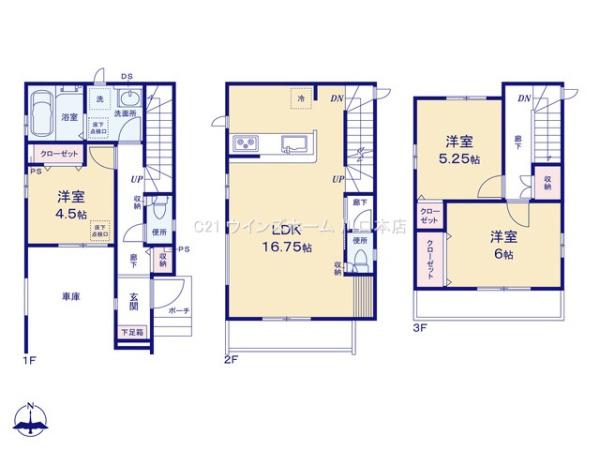 川口市上青木11期　全5棟　2号棟