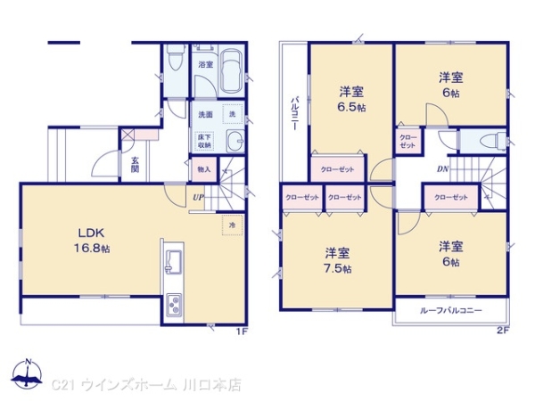 川口市本前川1丁目I期1号棟