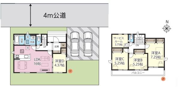 さいたま市堀の内町4期　1号棟
