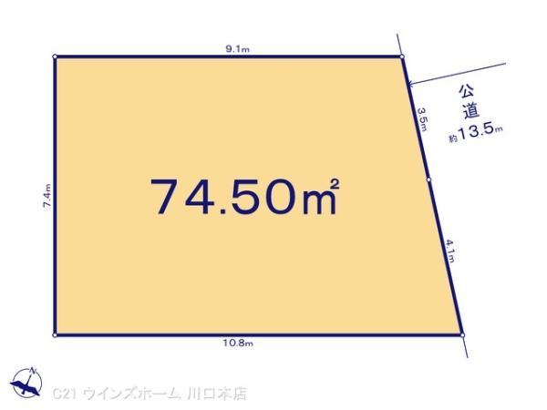 川口市東川口620　1区画1区画