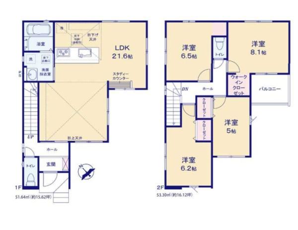 八潮市鶴ケ曽根2期　1号棟