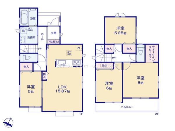 川口市戸塚境町I　全2棟　1号棟