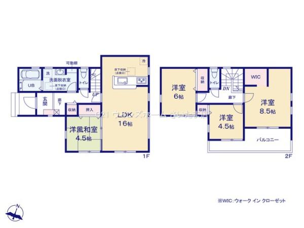 西区中野林　全1棟　1号棟