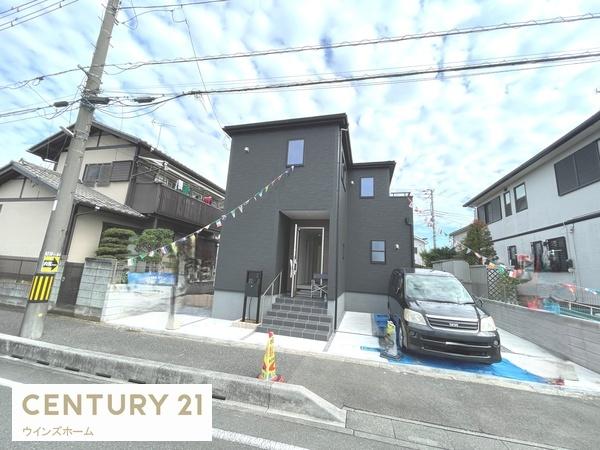 西区中野林 全1棟 1号棟(前面道路含む現地写真)