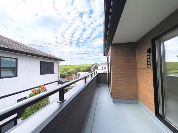 西区中野林 全1棟 1号棟(バルコニー)