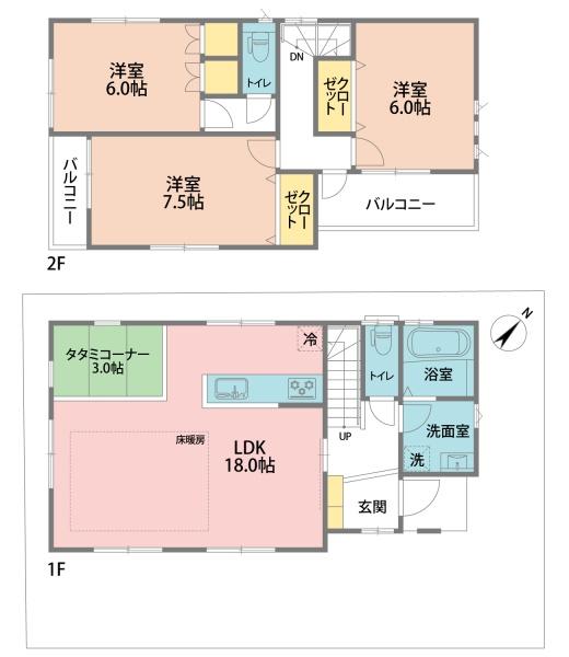 川口市石神・2階建て住宅