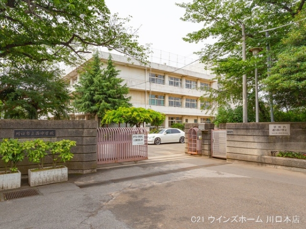 川口市南町1丁目の新築一戸建(川口市立西中学校)