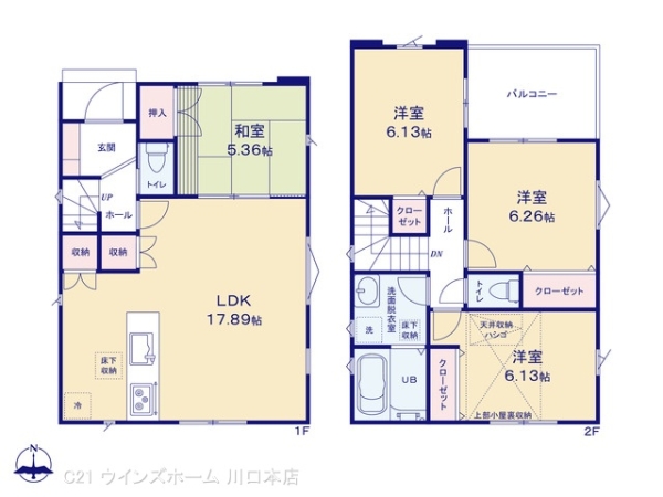 川口市伊刈0893　1棟1号棟