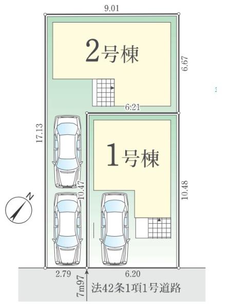 川口市柳崎2期全2棟1号棟