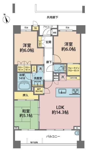 D'レスティア越谷赤山町