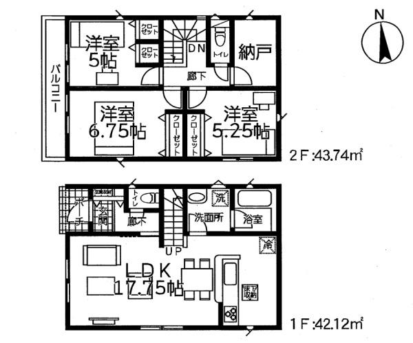 川口市東内野第15全2棟2号棟