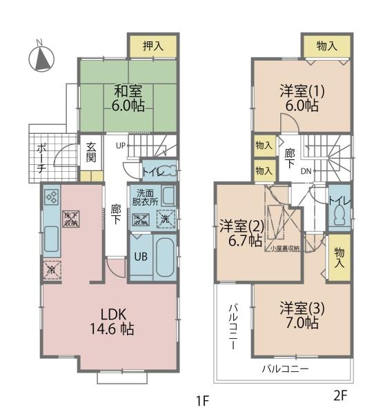 川口市大字木曽呂の中古一戸建て