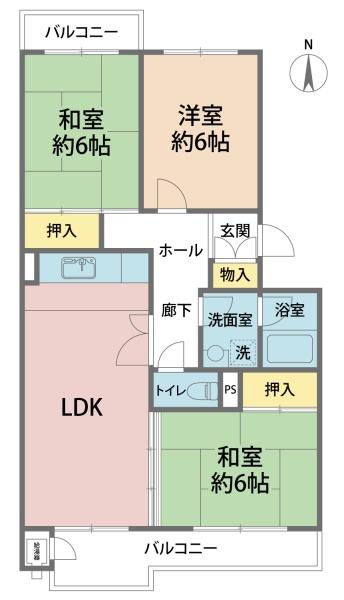 かやのき団地18号棟