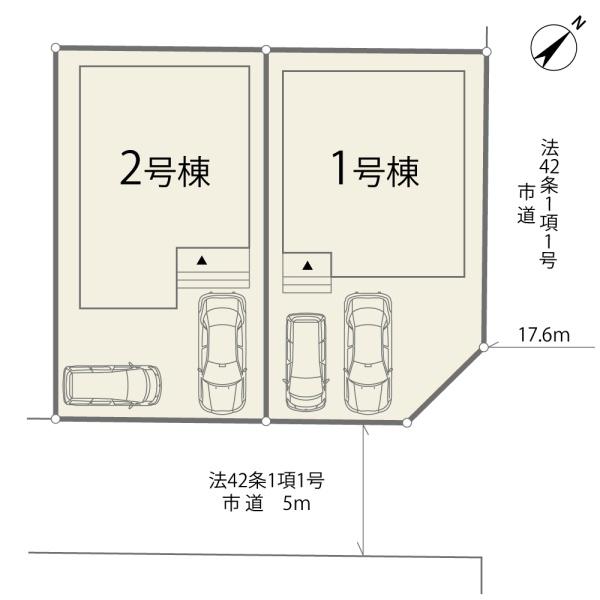 越谷市大沢第2　全2棟　2号棟