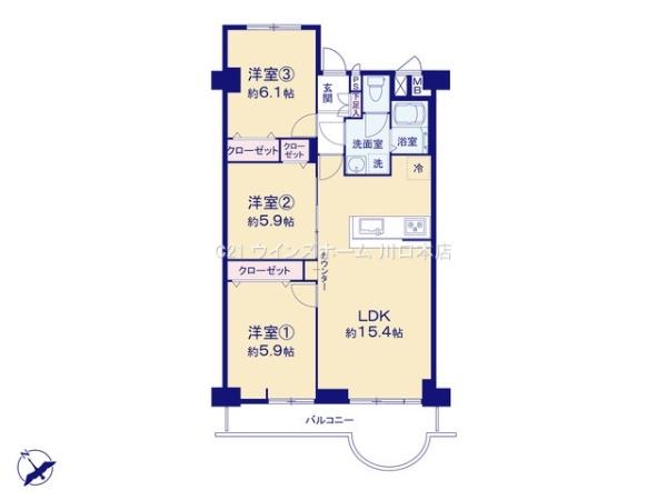 浦和白幡東高層住宅１号棟