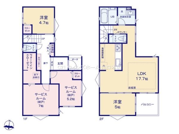 川口市芝219 全1邸(間取り)