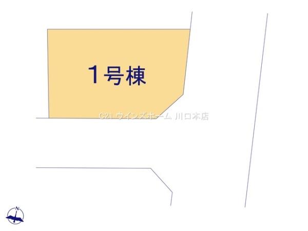 川口市西青木12期 全1棟(区画図)