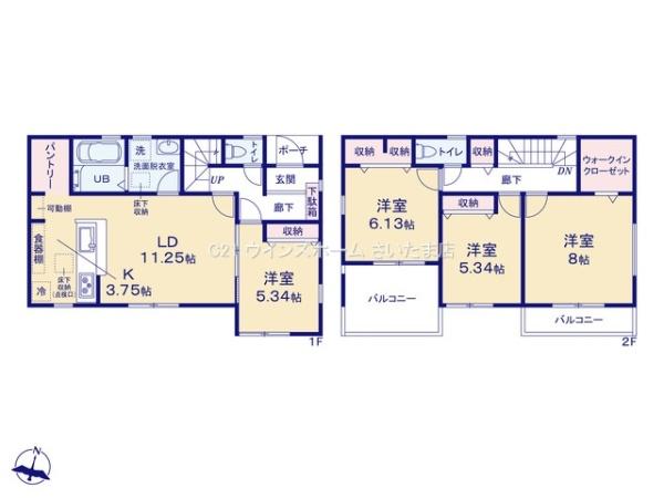 浦和区皇山町全4棟2号棟